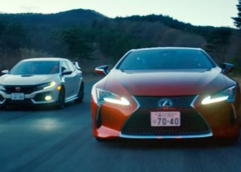 Lexus LC500 vs Honda Civic Type R | Top Gear: Series 25