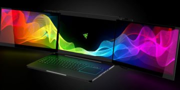 Razer Project Valerie is a gaming laptop with a triple-screen surprise