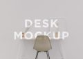Clean Minimalist Desk Mockup