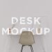 Clean Minimalist Desk Mockup