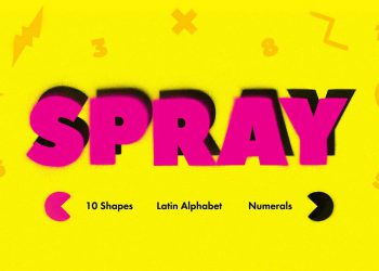 Spray Photoshop Brush Kit