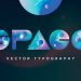 Space Vector Typography