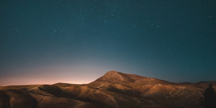 On the top of mountains & beneath the stars