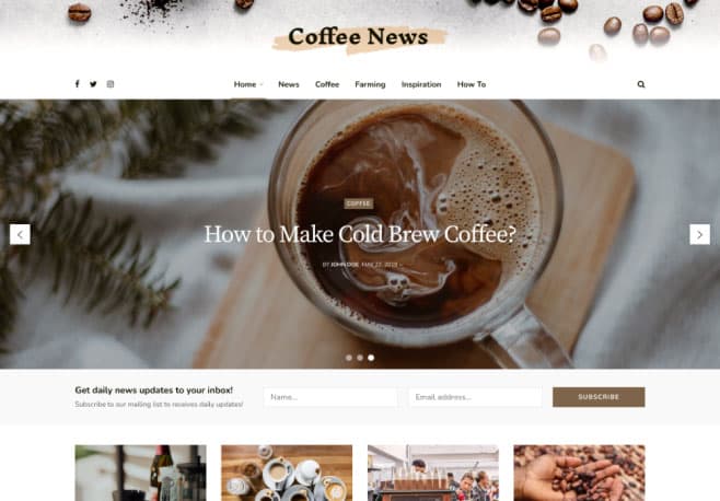 Coffee Blog