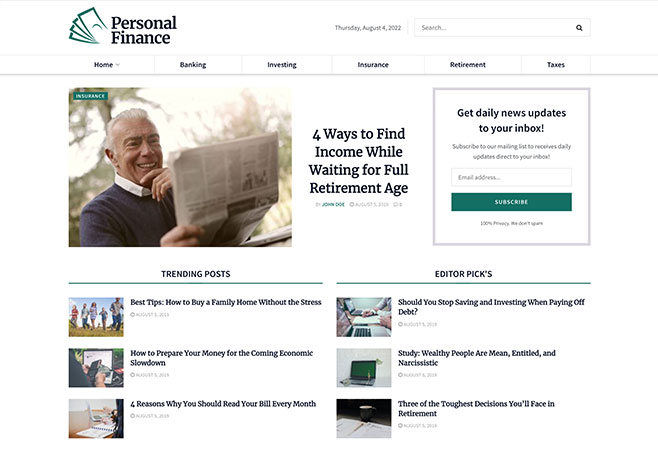 Personal Planner
