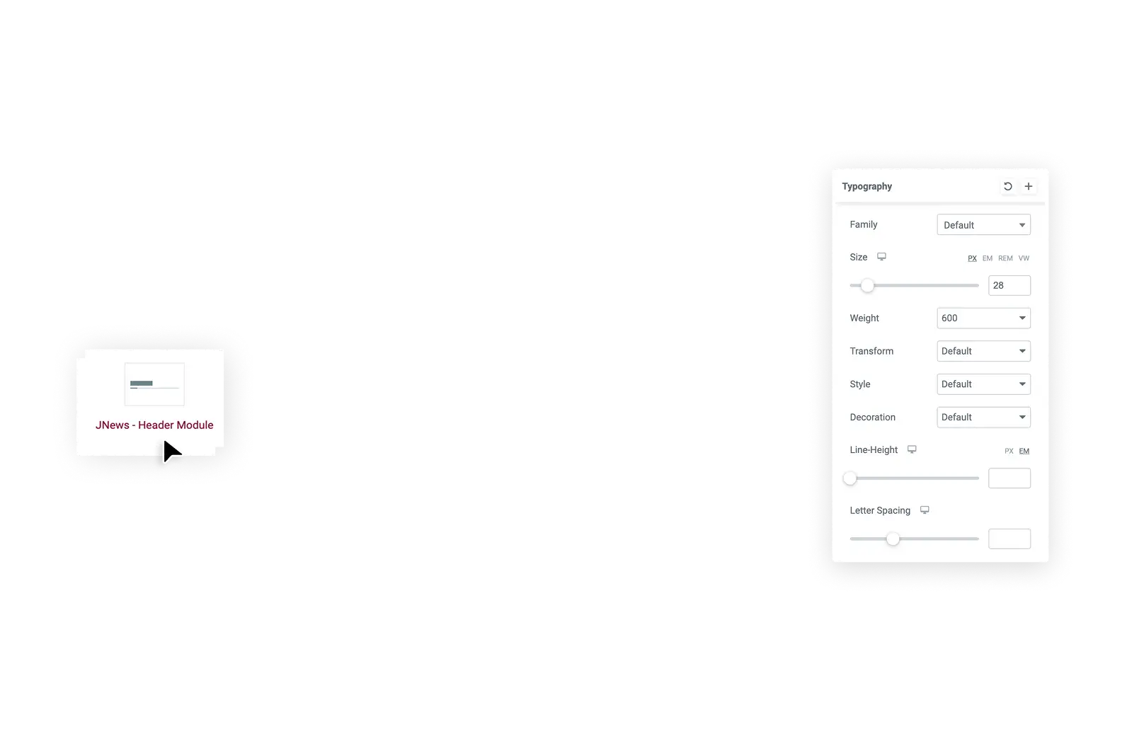 archive pages builder setting