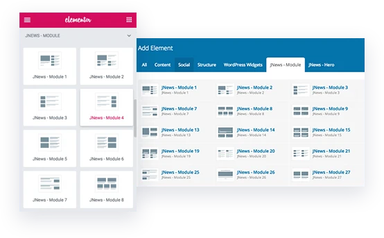 jnews module features